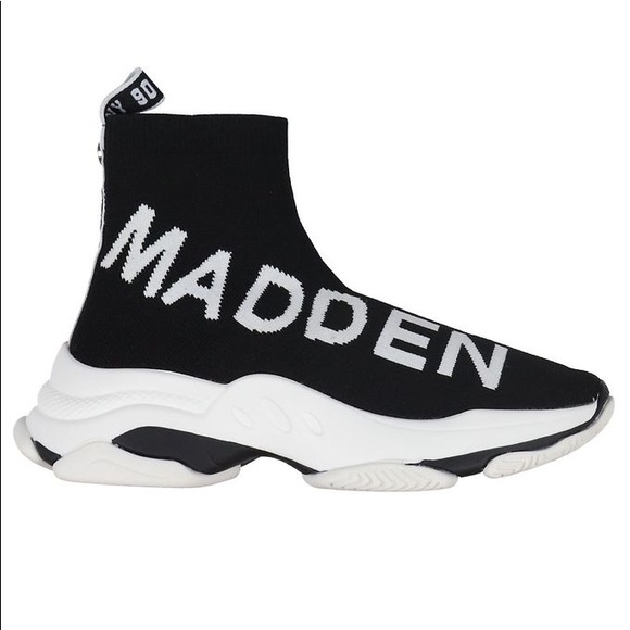 Steve Madden Maestro black knit shoes - Picture 3 of 10